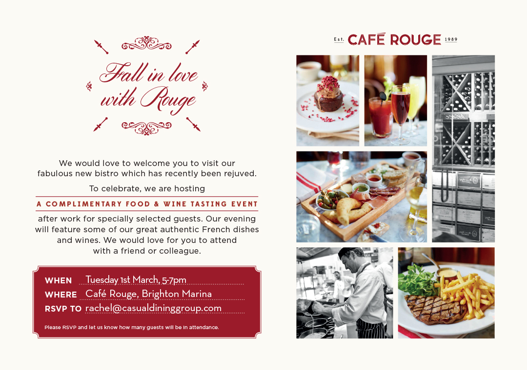 Cafe Rouge | Forge Marketing